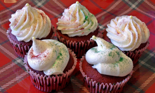 red velvet cupcake